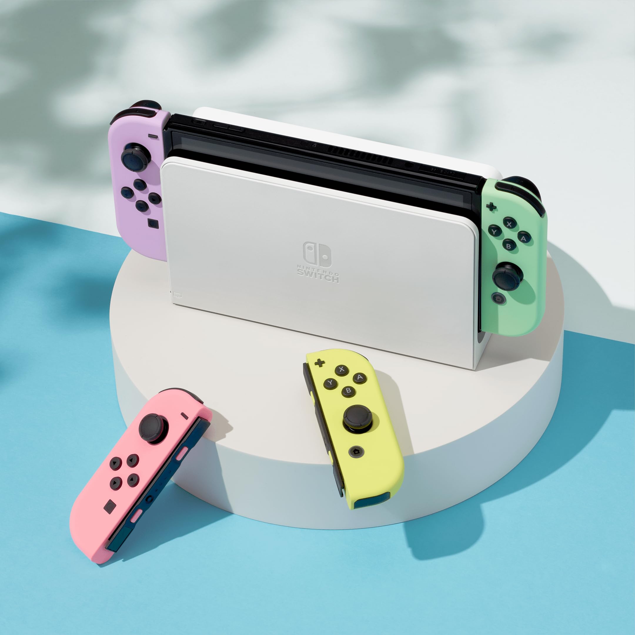 Mando Nintendo Switch Joy-Con Set De Dos Morado/Verde Mando Nintendo Switch Joy-Con Set De Dos Morado/Verde